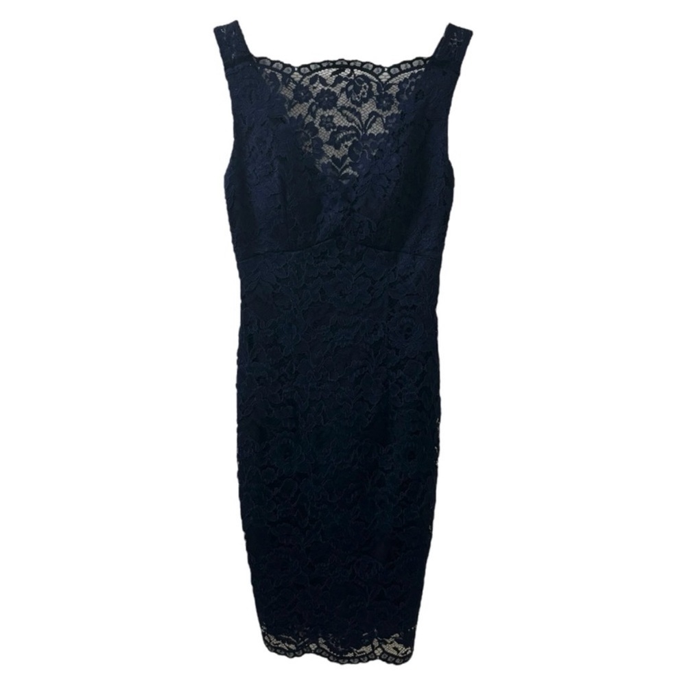 NEW Size 0 Le Chateau Y2K Lace Sheath Dress